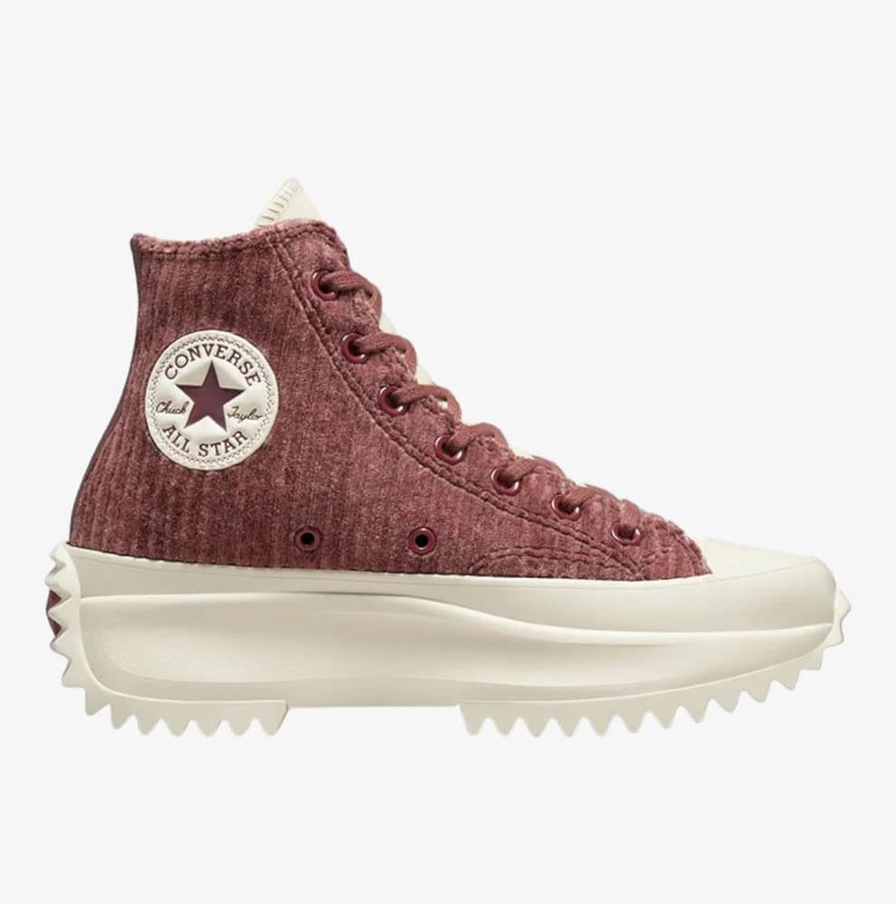 Converse Tenis Run Star Hike HI Striped Knit - Original - Lila Púrpura - Ver 1