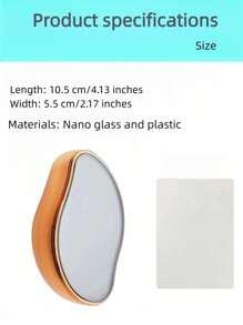 1pc Hair Remover, Effectively Removes Keratin, Suitable For Hair Removal On Arms, Legs, And Back. The New Nano Glass Material Hair Remover Does Not Damage The Skin, Suitable For Both Men And Women, With Three Colors To Choose From, Making It The Perfect Tool For Skin Care ,Hair Products And Accessories For Barber Salon Beauty Travel Essentials