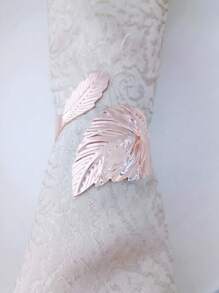 3pcs/4pcs/5pcs/6pcs Metal Napkin Rings, Multi-Color Napkin Holders For Hotel Supplies, Home Kitchen Dining Table Decor, Cloth Napkin Rings Suitable For Daily Life, Parties, Guests, All Seasons - Multicolor - View 6