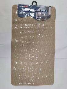 1 szt. Bezwonna miękka gruba mata prysznicowa z przyssawką Kolory wysyłane losowo Wystrój łazienki w domu Dywanik łazienkowy Dywanik podłogowy Dywanik zewnętrzny Dywanik drzwiowy Letnie akcesoria łazienkowe