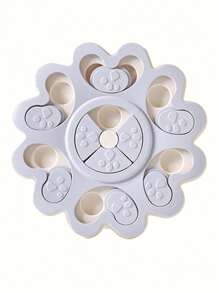 1pc Dog Puzzle Toys Slow Feeder, Interactive IQ-Enhancing Food Dispenser, Non-Slip Slow Eating Bowl, Cat And Dog Food Game, Durable And Easy To Clean, Anti-Choking Function, Slow Feed Treat Dispenser, Suitable For Small To Large Dog Breeds For Intelligence Training.