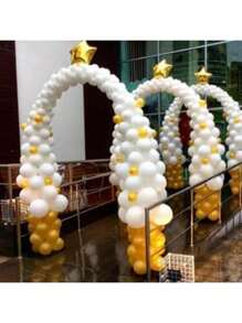 1 Pack Of 30 Balloon Clips For Balloon Arch, Transparent Balloon Rings For Balloon Decorating, Convenient Balloon Flower Clips For Birthday Decorations, Suitable For Balloon Arches,Christmas