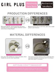 10Pcs Handmade Full Cover Press-On Nails, Almond Shaped Mid-Length Silver Grey Glamorous Style, Suitable For Daily Wear And Occasions, Fit For Women/Girls, Includes 1Pc Jelly Pad And 1Pc Nail Shaper Tool Nail Supplies Nails Handmade Press On Nails - Grey - View 7