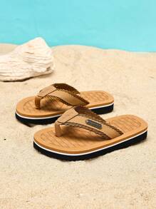 1 双儿童泡沫卡通动物 EVA 防滑时尚户外人字拖