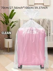 3/5/10 szt. Duże, przezroczyste plastikowe torby do przechowywania, pyłoszczelne i odporne na wilgoć torby do pakowania kołder, prosty styl do przeprowadzek i organizacji, przezroczyste, zamykane torby na kołdry i pościel