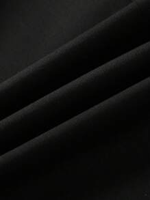 4 Piece Men's Polyester Suit Shawl Lapel, One-Button Blazer Matching Vest Pants Striped Tie, Party Style Solid Color Non-Stretch Woven Fabric Long Sleeve Regular Fit,Slim Fit Polyester Suits Set For Weddings Banquets Theme Parties Holidays - Burgundy - View 3