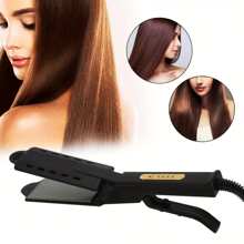 4-Setting Temperature Adjustable Professional Straightening & Curling Iron Hair Styler, Dual-Purpose Flat Iron & Curling Iron, Gift For Women, Mother's Day Gift