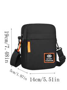New Men's Fashion Shoulder Crossbody Bag For Men The Same All-In-One Commuter Leisure Bag - Multicolor - View 3