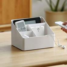 1 pieza Caja de almacenamiento con estilo de cajón de escritorio, organizador de maquillaje de plástico, caja de almacenamiento multifuncional para el hogar, joyero, organizador de escritorio de oficina