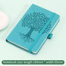 Carnet de notes portable de style rétro format A6, mini bloc-notes minimaliste de poche, pages intérieures à grille blanche, petit journal intime, cahier de croquis, cadeau de récompense pour étudiant, 8 options de couleurs, fournitures scolaires, rentrée des classes