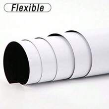 1pc PET Whiteboard, Removable & Scratch-Resistant, Suitable For Company Office, Meeting, Chart, Data Display, Home Doodle, Classroom Teaching, Art Exhibition, Comes With 5pcs Whiteboard Markers And An Eraser, Available In Multiple Sizes