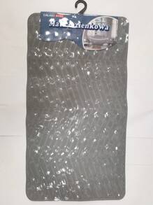 1 szt. Bezwonna miękka gruba mata prysznicowa z przyssawką Kolory wysyłane losowo Wystrój łazienki w domu Dywanik łazienkowy Dywanik podłogowy Dywanik zewnętrzny Dywanik drzwiowy Letnie akcesoria łazienkowe