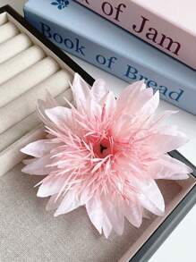 1pc Sweet Anemone Flower Hair Clip For Women, Side Hairpin, Elegant Hair Accessories For Daily, Beach, Travel, Party, Dating & Casual Wear