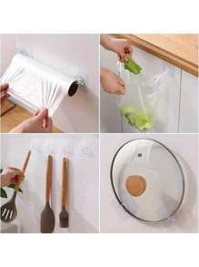 5-30 chiếc móc treo tường trong suốt tự dính treo tường cửa móc treo đồ nặng giá đỡ RV nhà bếp phòng tắm giá đỡ tình yêu Valentine - Nhiều màu - Xem 9