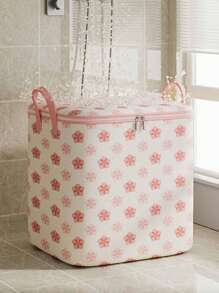 1pc Large Capacity Quilt Storage Bag, Waterproof Clothes Moving Packing Blanket Organizer Bag - Multicolor - View 10