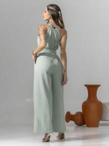 Tailored Overalls M3094 - Mint Green - View 4