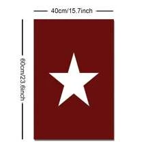 1/3 套时尚豹纹星形墙饰，粉色俏皮猎豹墙饰印花，你看起来真好，极简主义多巴胺装饰，无框墙饰 - 黑色 - 查看 12