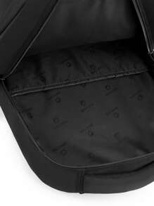 Large Capacity Backpack For Men, Fashion Minimalist Laptop Bag, Casual Multipurpose Travel Bag For Business/Trip - Black - View 4