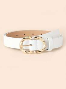 1/3 pièces Ceinture de taille mode minimaliste polyvalente pour femmes, ceinture de pantalon/robe classique avec boucle en métal triple/double/simple, accessoire de taille élégant de couleur unie pour le port quotidien au bureau, l'été, l'école, l'automne, Halloween