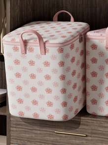 1pc Large Capacity Quilt Storage Bag, Waterproof Clothes Moving Packing Blanket Organizer Bag - Multicolor - View 9