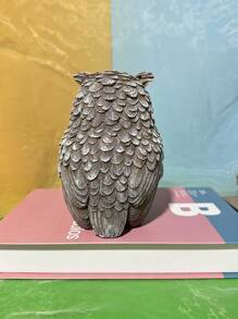 Resin Simulated Owl Ornaments, Furniture Cabinet Desktop Decorative Crafts Gifts Birthday Graduation