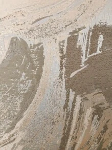 Miater 2入組金屬提花幾何圖案枕套 - 金色 - 查看 7