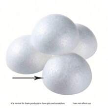 White Solid Foam Half Ball, Handmade Flower Arrangement Wedding Decor Half Round Foam Ball, Suitable For Mother's Day, Christmas, Valentine's Day, Wedding - Multicolor - View 8