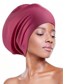 Long Hair Swim Cap - Swimming Caps For Women Men - Extra Large Swim Caps - Waterproof Silicone Swim Cap - Dreadlocks Braids Afro Hair Extensions Weaves, Beach Essentials, Beach Accessories, Pool Float - Multicolor - View 16