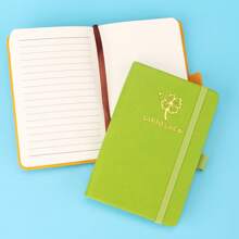 Carnet de notes portable de style rétro format A6, mini bloc-notes minimaliste de poche, pages intérieures à grille blanche, petit journal intime, cahier de croquis, cadeau de récompense pour étudiant, 8 options de couleurs, fournitures scolaires, rentrée des classes