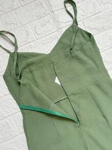 Short Dress Marrante Faminina - Dark Green - View 3