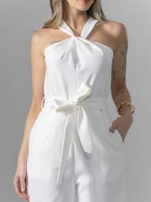 Tailored Overalls M3094 - White - View 5