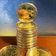 Ripple (XRP) Commemorative Coin Collectible Gift Coin, Reward Coin To Give To Friends - Gold - View 2