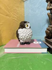 Resin Simulated Owl Ornaments, Furniture Cabinet Desktop Decorative Crafts Gifts Birthday Graduation