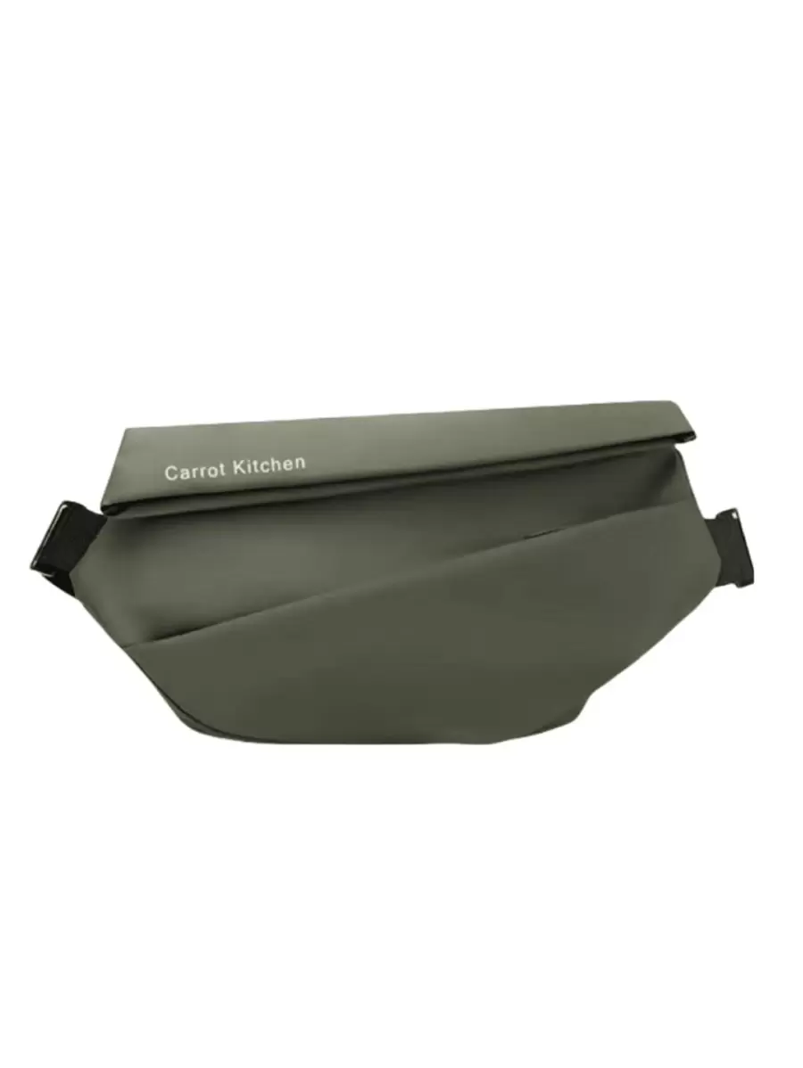 Unisex Waterproof Waist Bag Shoulder Bag - Fashion Casual Waterproof Chest And Back - 綠色 - 查看 1