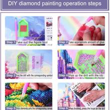 DIY Diamond Painting Kit, Daisy Ballerina Figure Series 5D Diamond Art Set, Suitable For Adult Beginners, Diamond Painting Art And Craft Home Wall Decor, 15.8*15.8in