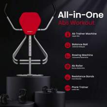 Ziwwvy Ab Swing, Ab Workout Machine, Lower Abs Workout, Designed For Preventing Injury, 250LB, Compact And Foldable Design