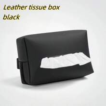 Scatola porta fazzoletti da montare sull'auto, porta-bracciolo, borsa con cordoncino, parasole montato sul sedile posteriore dell'auto, borsa porta fazzoletti per accessori interni dell'auto, organizer per il trasporto