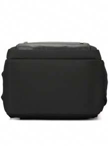 Large Capacity Stylish Simple Laptop Backpack For Men, Versatile Casual Travel Bag - Black - View 5