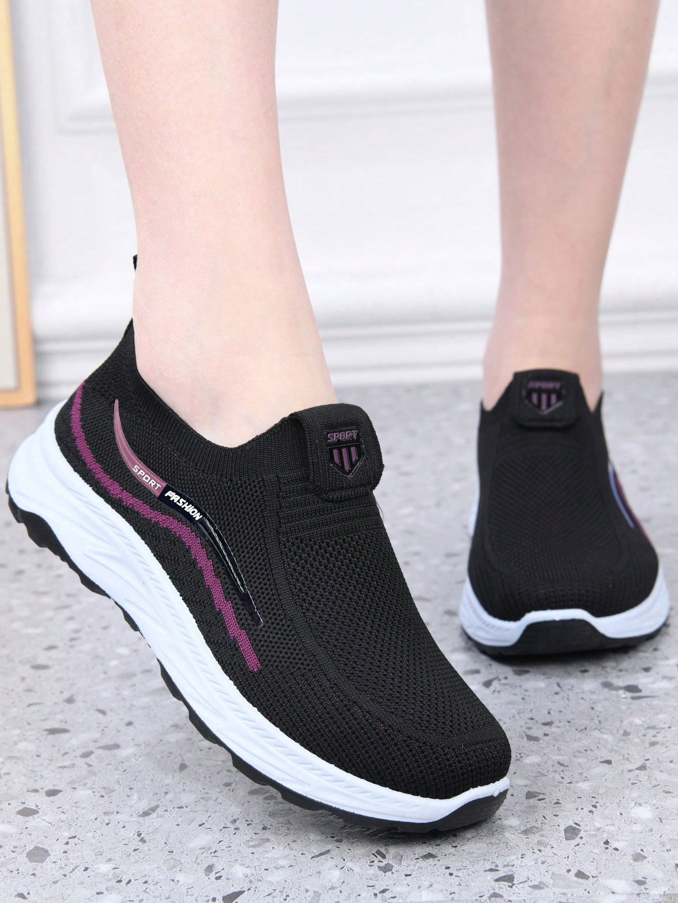 أحذية رياضية نسائية مريحة للربيع/الصيف، شبكة تنفس،...