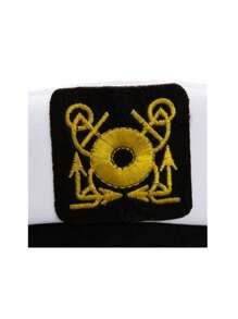 Casquette de marin blanche mignonne brodée avec d'autres broderies naturelles, faite en acrylique, convenant à toutes les saisons