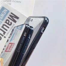 Soft Silicone Makeup Mirror Cases Compatible With Samsung Galaxy S25 S24 Ultra S20 S23 FE S22 Ultra S21 Plus A06 A16 A26 A36 A56 A14 A15 A34 A35 A55 A54 A24 A25 A53 A52 A52S 5G Full Lens Camera Protective ShockProof Case - Black - View 11