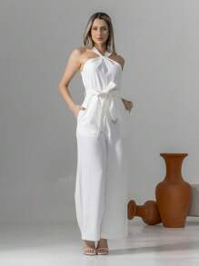 Tailored Overalls M3094 - White - View 3