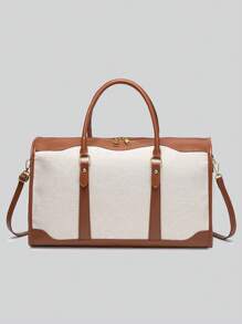 Individualisierbare Buchstaben Reisetasche, große Kapazität Handtasche, Tragetasche für Schwangerschaft Krankenhaus, Gym, Segeltuch, multifunktional, vielseitig, große Kapazität, leicht, funktional, praktisch für Studenten-Wohnheime, für Lehrer, für Jungen und Mädchen, für Teenager, Mittel- und Oberstufenschüler, Studenten
