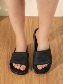 2025 时尚男士休闲凉鞋，适合通勤、工作场所、浴室，软橡胶，亲肤 PVC，防滑，适合春、夏、秋、冬