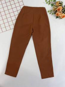 Sullyn_modas High Waist Pants - Bronze - View 5