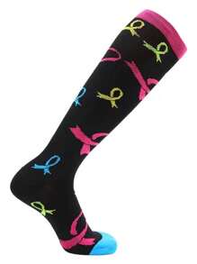 3 Pairs Women Sports Compression Socks, Medical Grade 20-30 MmHg Compression, Suitable For Running, Travel, Nurse, Best Compression Socks