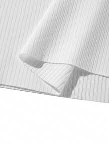 Men's Summer Textured Solid Color Casual Round Neck Short Sleeve T-Shirt