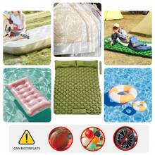 1pc Portable Wireless Electric Air Pump - Quick Inflator And Deflator For Air Mattresses, Inflatables, Floating Rings, Swimming Pools, Etc. - Compact, Lightweight, Rechargeable And Easy To Use