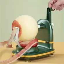 SOKANY 1 pièce d'éplucheur multifonctionnel manuel de fruits, éplucheur à main de légumes et de pommes, en plastique ABS, sans besoin de charge, accessoire de cuisine essentiel pour la maison | Éplucheur de fruits/décoration fonctionnelle | Fonctionnement manuel, Éplucheur de cuisine