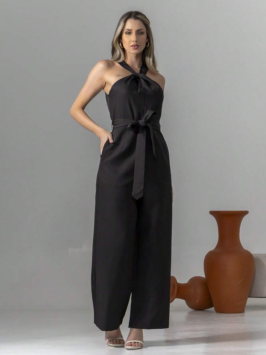 Tailored Overalls M3094 - Black - View 1